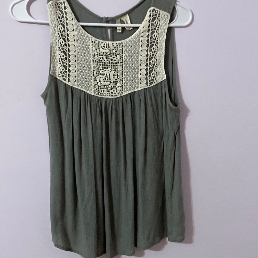 Japna Olive Green Top